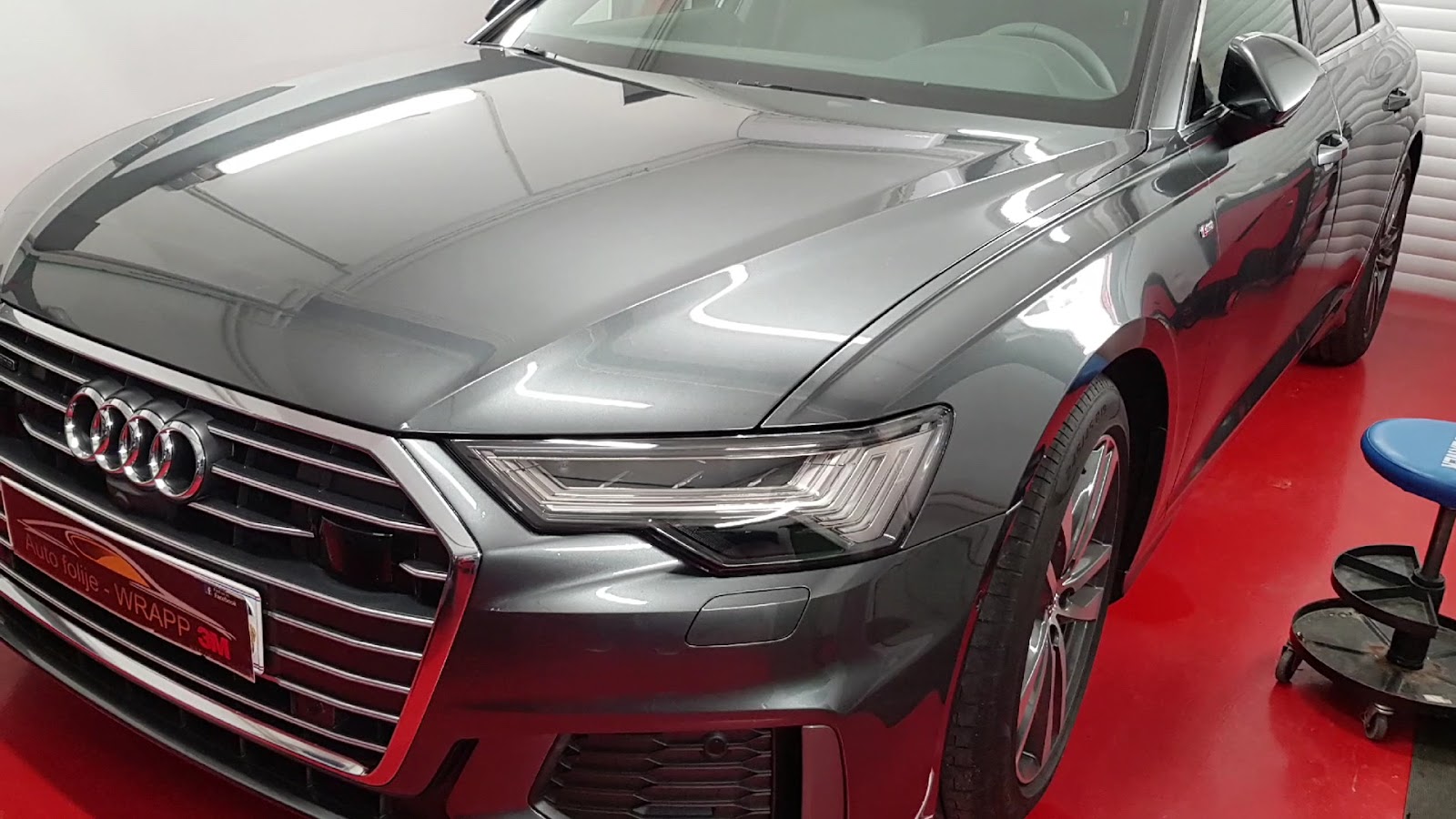 Audi A6 u radioni Auto folije WRAPP